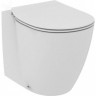 Напольный пристенный унитаз-соло IDEAL STANDARD CONNECT AQUABLADE, гор. выпуск, с крепежом E052401