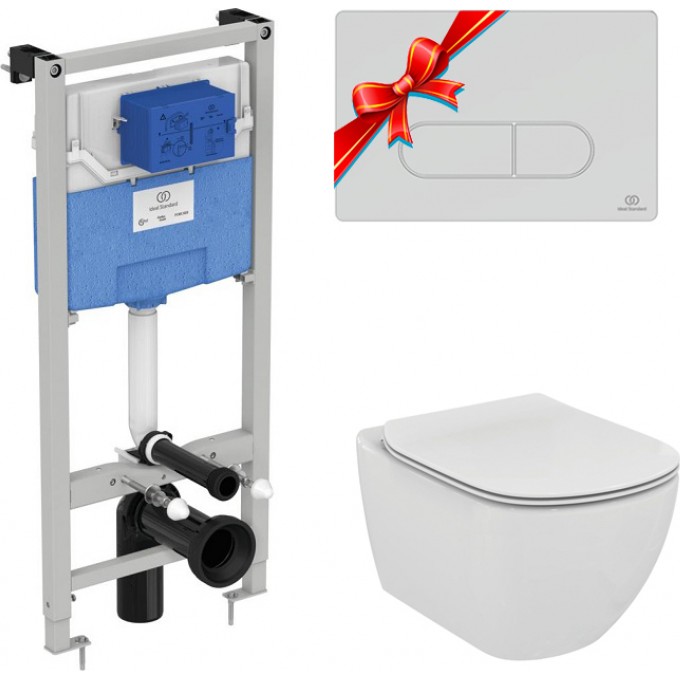 Промо-комплект IDEAL STANDARD Tesi T007901 ; T352701 ; R020467 R0115AA TT00002/115AA